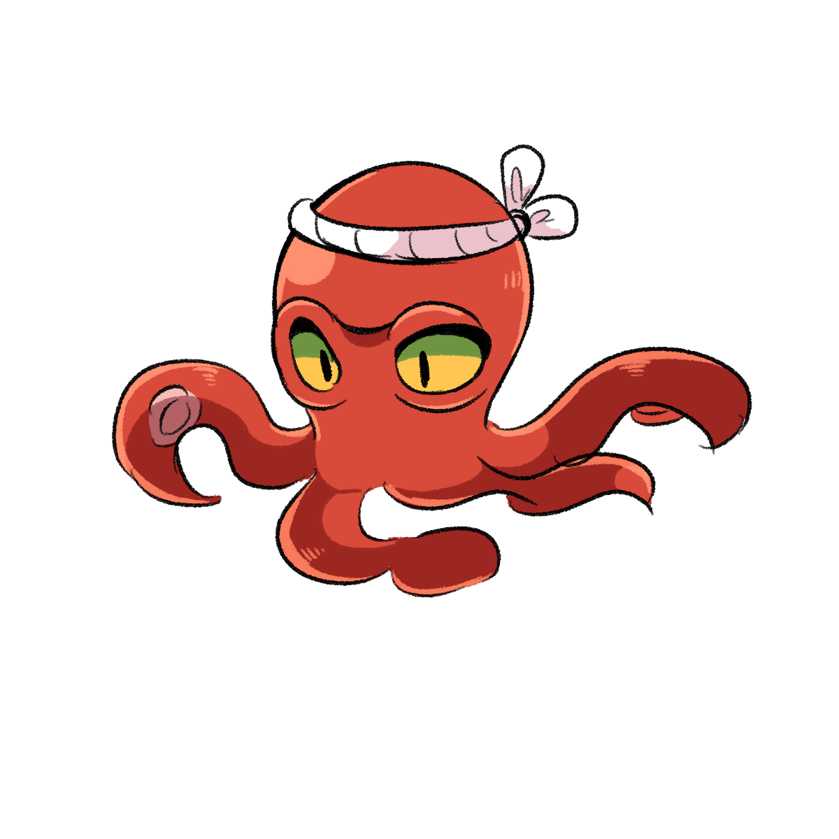 ただのタコです。<br>
    「生き残りの恐竜たち」の番外編で描きたいお話がまだまだあるので、そこでいつか出せたらな～と思ってます。